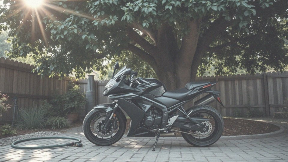W jakich warunkach należy myć motocykl?