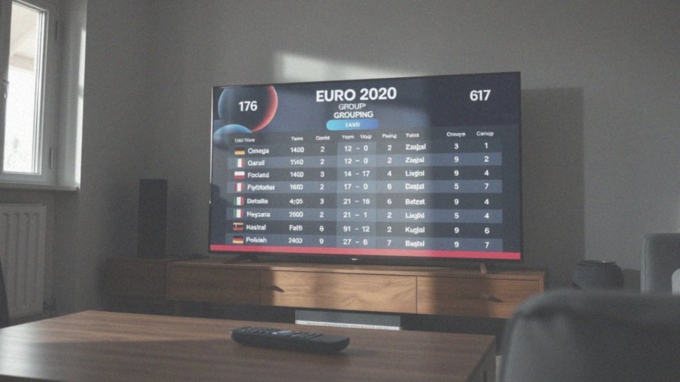 Jak wygląda podział na grupy w Euro 2020?