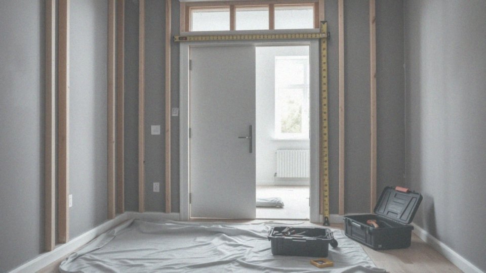 Jak przygotować pomieszczenie do montażu drzwi przesuwnych?