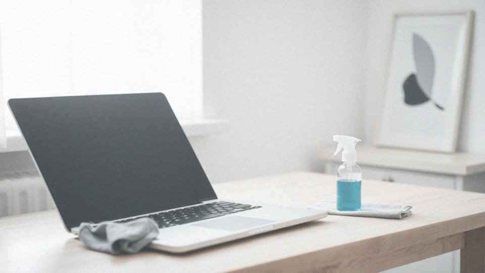 W jaki sposób czyścić ekran laptopa?