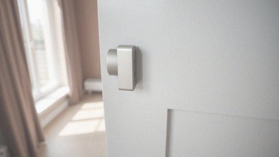 Jakie elementy zapewniają samodomykacz w systemie przesuwnym?