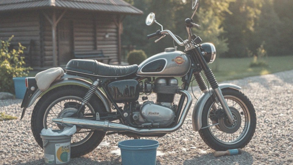 Czym myć motocykl? Skuteczne metody i porady