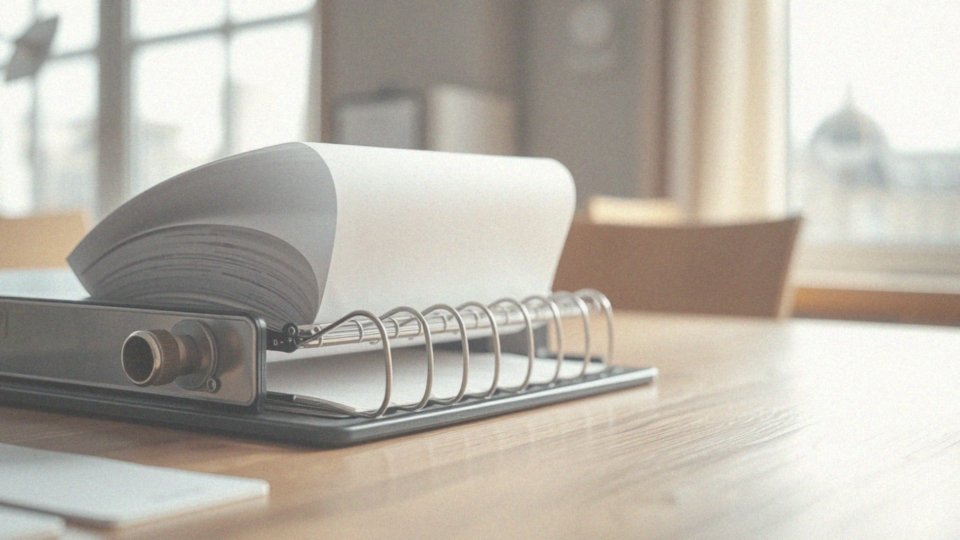 Jak działa bindownica? Przewodnik po jej zastosowaniach i rodzaju